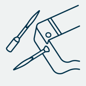 Needles for tagging tools